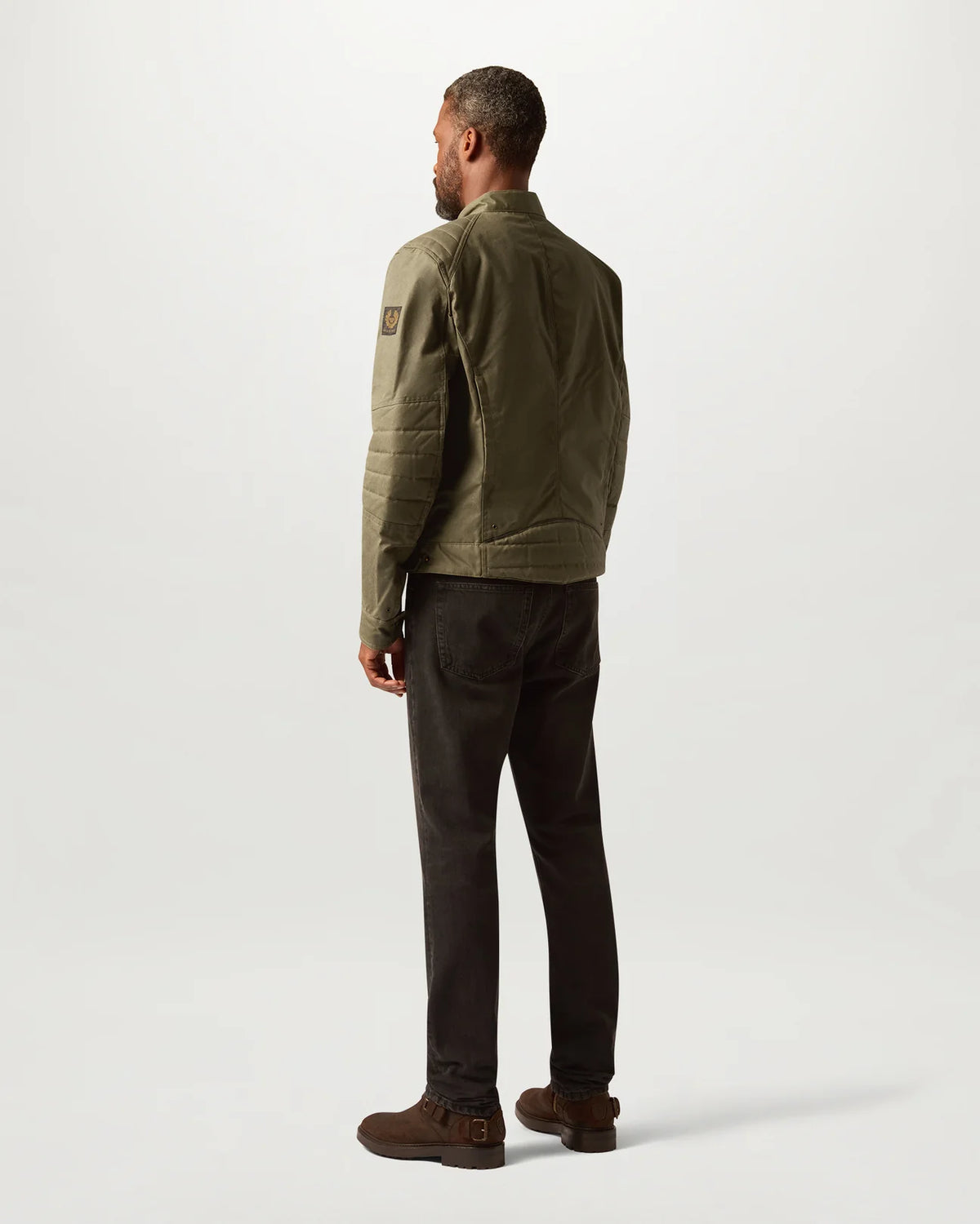 Belstaff Humber Ultracore Waxed Cotton Men's Jacket - Olive - Salt Flats Clothing