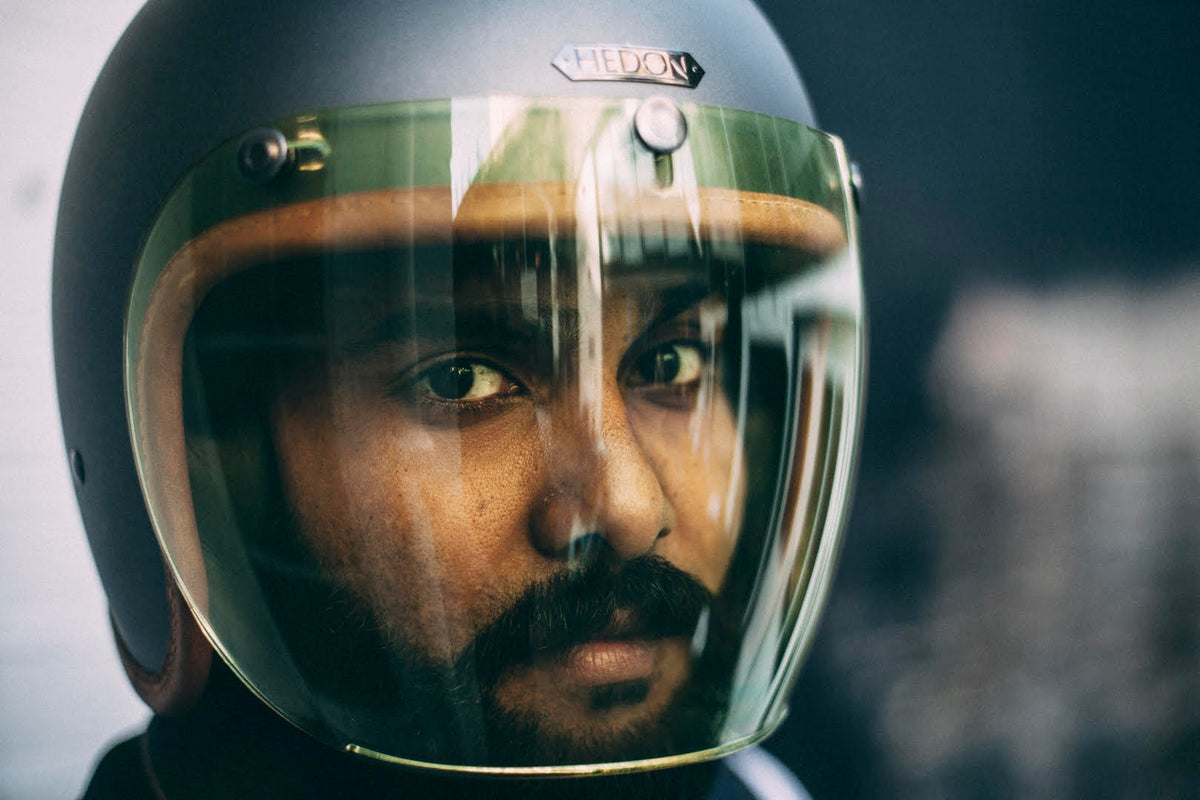 Hedon Shield Visor - Amber 2.0 - Salt Flats Clothing