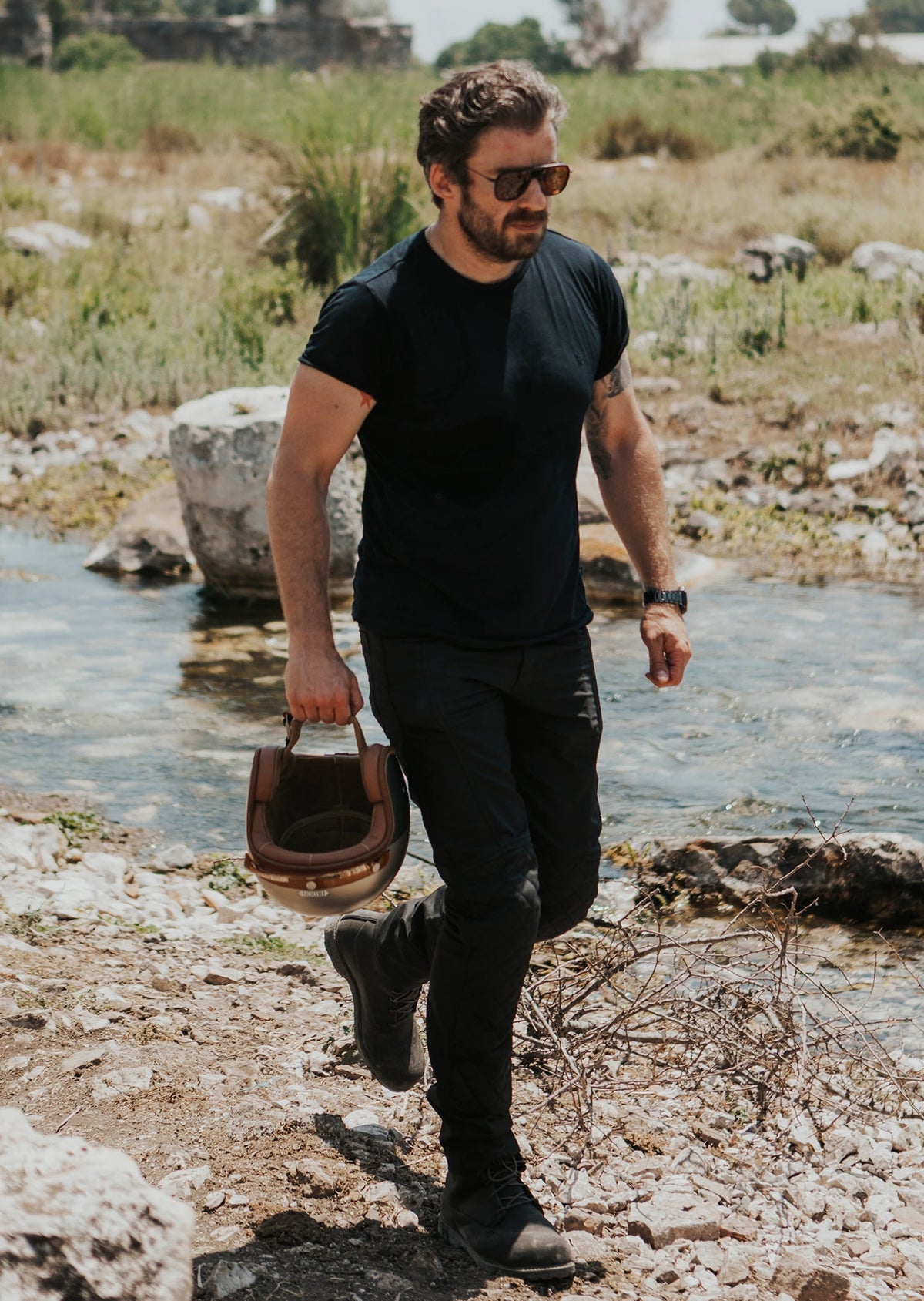 Hedon Sunglasses Brett Custom Black Frame + 3 Clips (2024) - Salt Flats Clothing