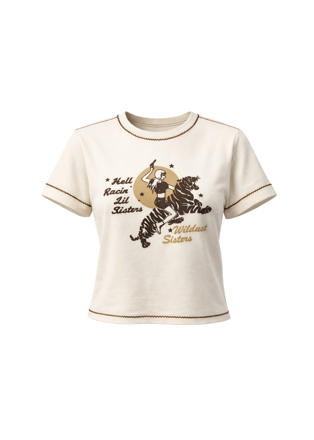 Wildust Sisters Hell Racin" Ladies T'Shirt - Salt Flats Clothing