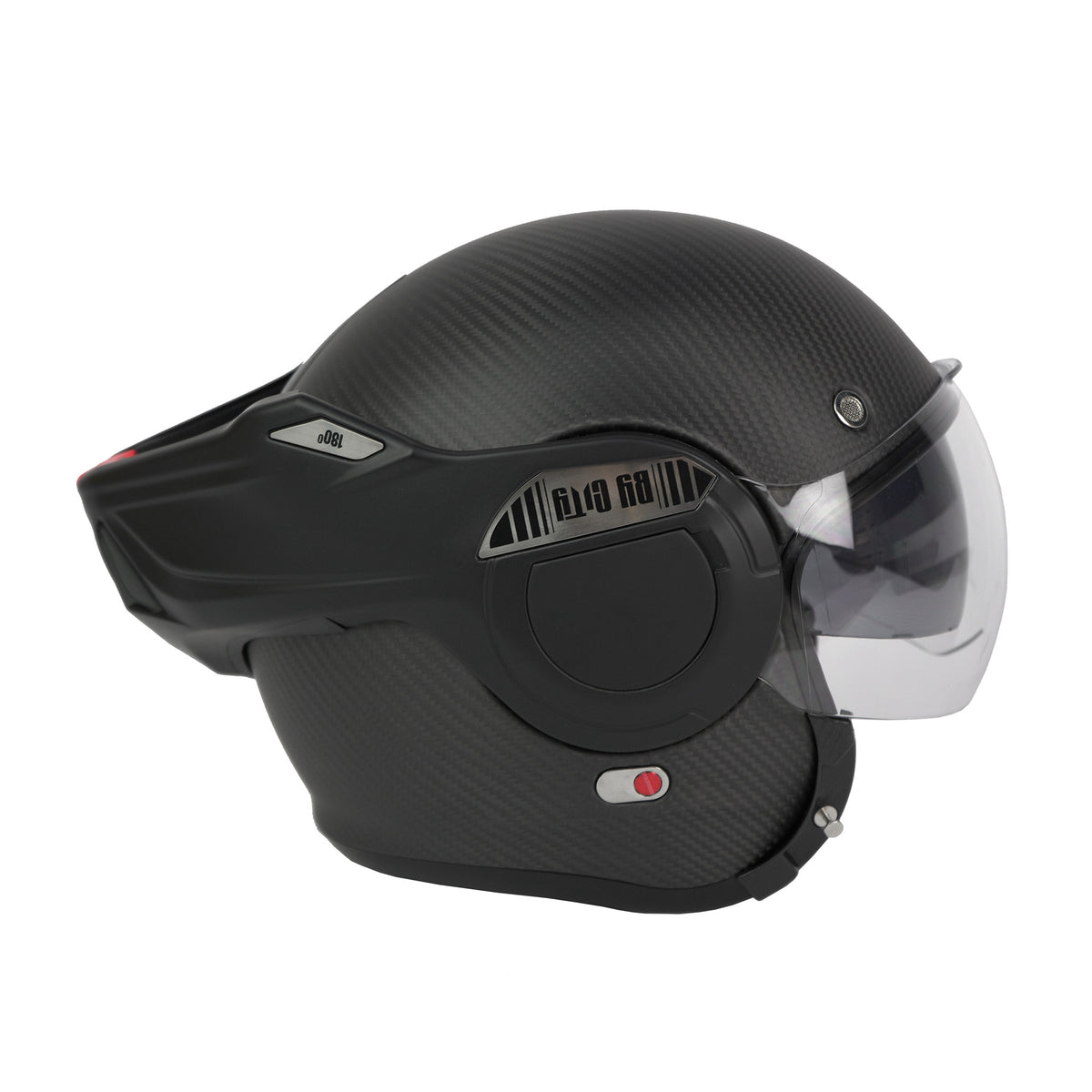 ByCity 180 Tech Full Face Flip Helmet - Carbon R22.06 - Salt Flats Clothing