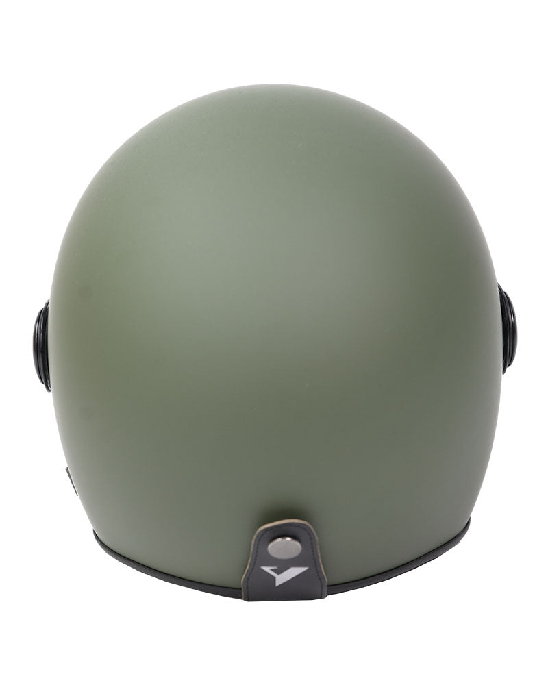 ByCity The City Open Face Helmet R22.06 - Matte Green - Salt Flats Clothing