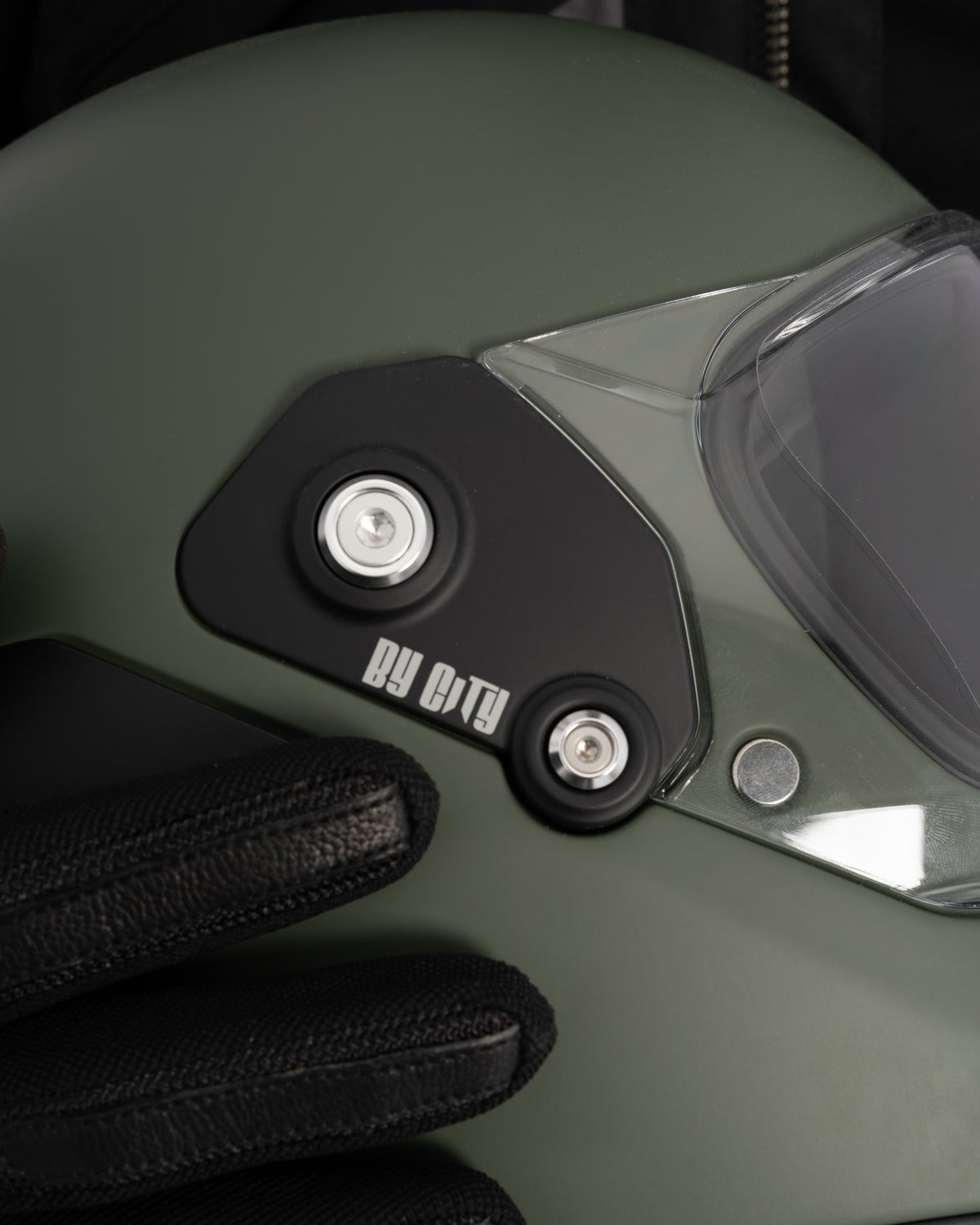 ByCity Rider Full Face Helmet - Matt Green R22.06 - Salt Flats Clothing