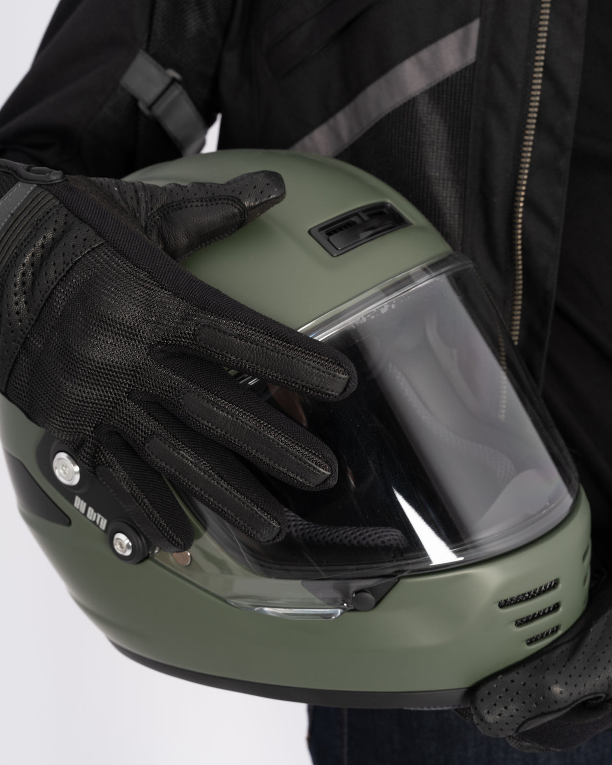 ByCity Rider Full Face Helmet - Matt Green R22.06 - Salt Flats Clothing