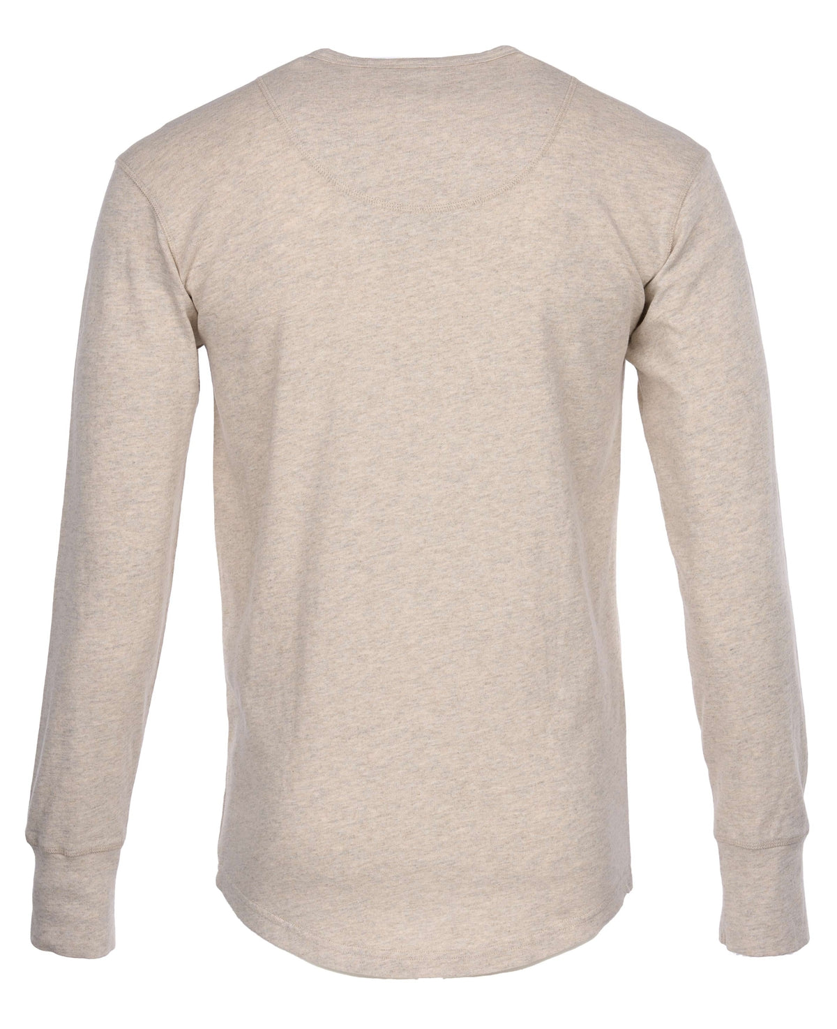 Pike Brothers 1927 Henley Shirt - Ecru Melange - Salt Flats Clothing