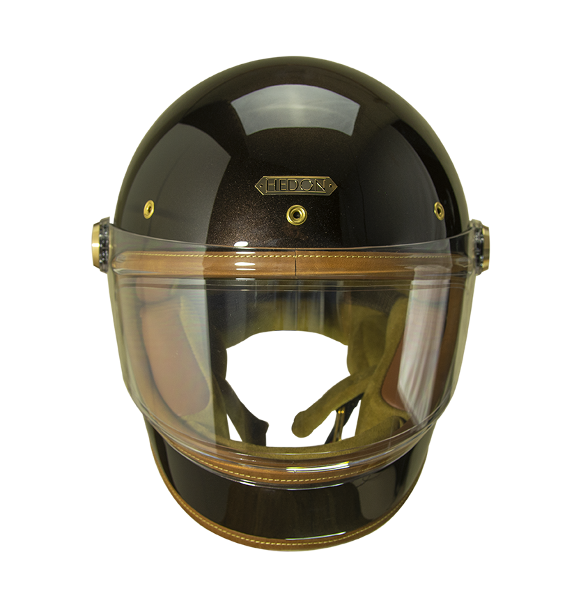 Hedon Heroine Racer 2.0 ECE 22.06 Full Face Motorcycle Helmet - Macadamia - Salt Flats Clothing