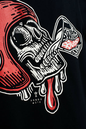 Pando Moto John Skull 01 Sweatshirt - Salt Flats Clothing