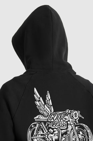 Pando Moto Kyle Wing 01 Hoodie - Salt Flats Clothing