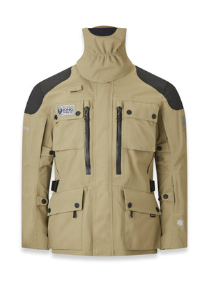 Belstaff Long Way Up Long Way Motorcycle Jacket Gore-Tex Pro 3L Sand - Salt Flats Clothing