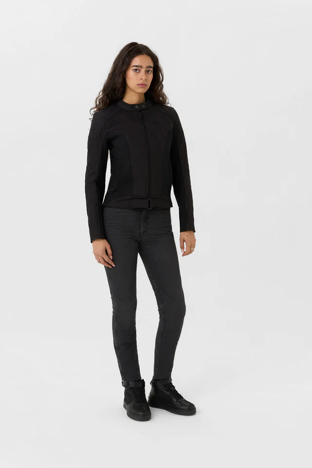 Pando Moto Luna AAA Ladies Jacket - Black - Salt Flats Clothing