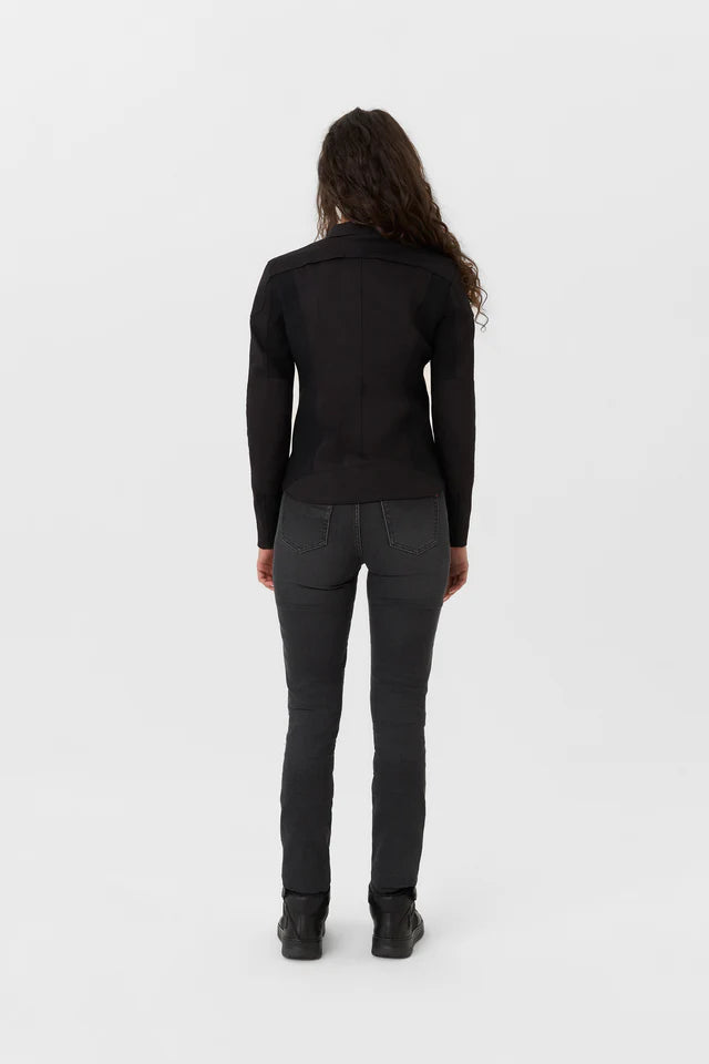 Pando Moto Luna AAA Ladies Jacket - Black - Salt Flats Clothing