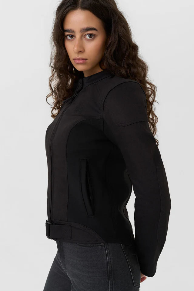 Pando Moto Luna AAA Ladies Jacket - Black - Salt Flats Clothing