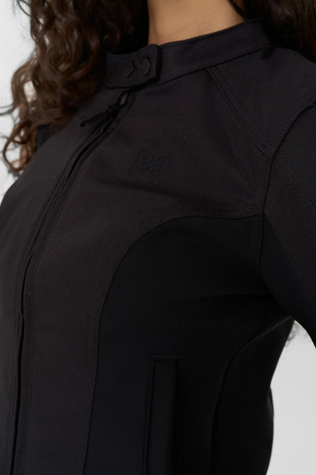 Pando Moto Luna AAA Ladies Jacket - Black - Salt Flats Clothing