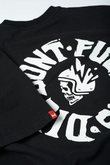 Pando Moto Luke Don't Die Oversized Unisex T'Shirt - Salt Flats Clothing