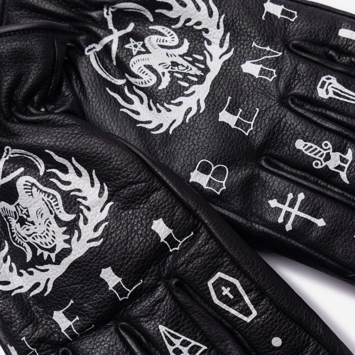 MacLeod Motor Co Hell Bent Gloves - Black - Salt Flats Clothing