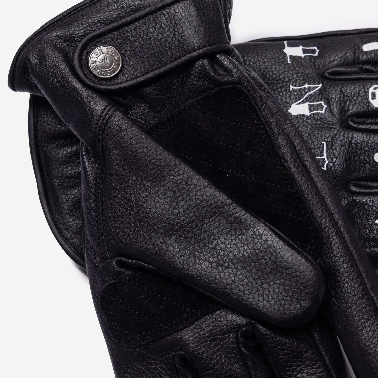 MacLeod Motor Co Hell Bent Gloves - Black - Salt Flats Clothing