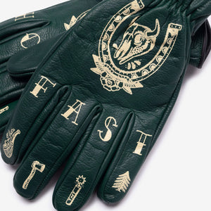 MacLeod Motor Co Hold Fast Gloves - Green - Salt Fats Clothing