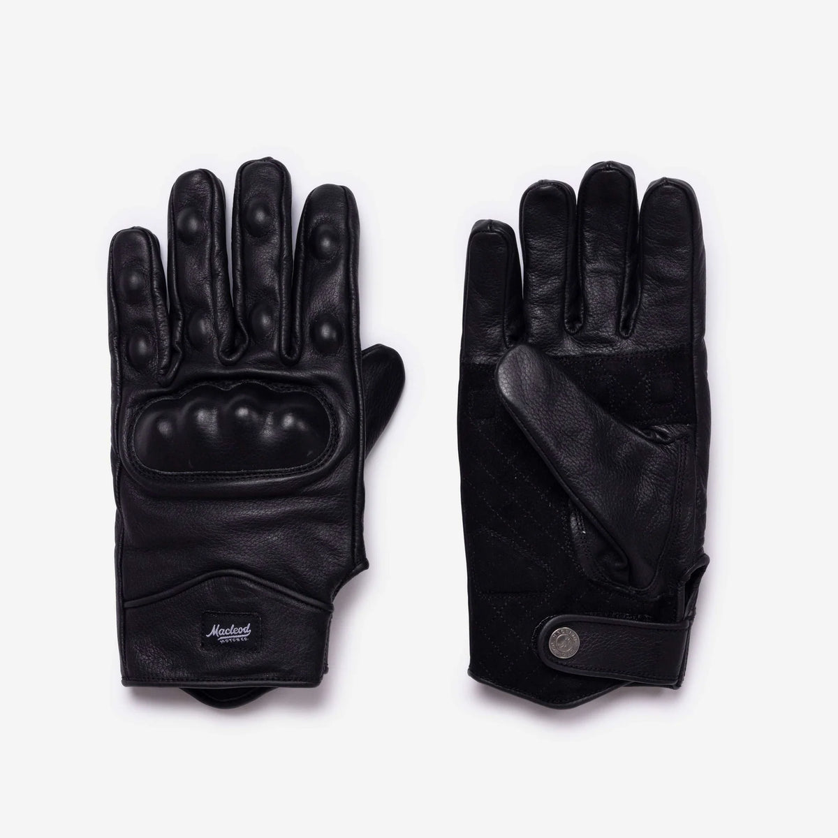 MacLeod Motor Co Rebel Men's KP Gloves - Black - Salt Flats Clothing