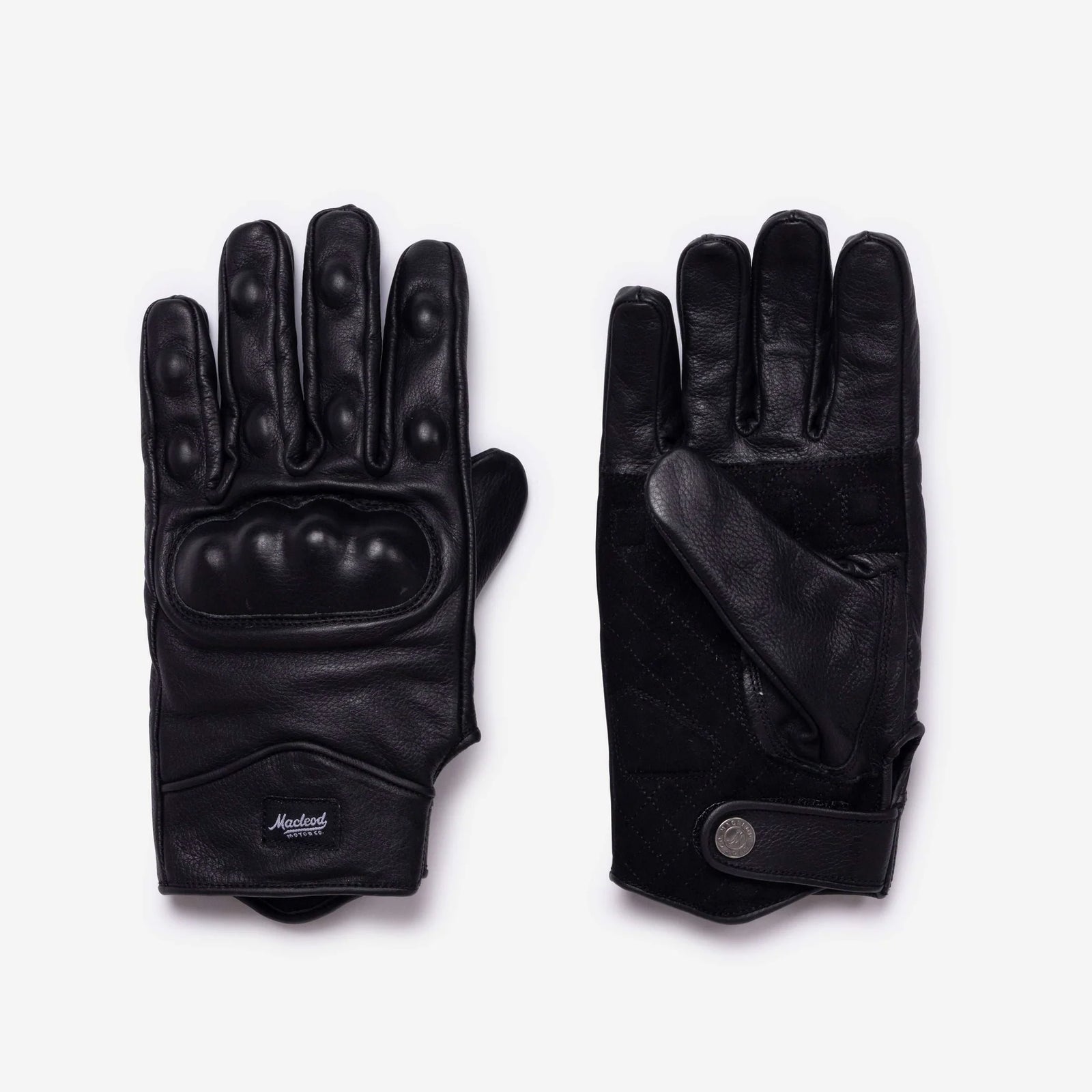 MacLeod Motor Co Rebel Men's KP Gloves - Black - Salt Flats Clothing