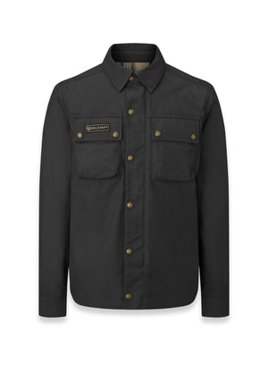 Belstaff Mansion Men's Shirt Black - Salt Flats Clothing