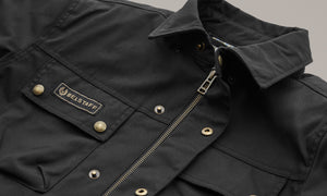 Belstaff Mansion Men's Shirt Black - Salt Flats Clothing