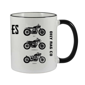 Oily Rag Clothing Motorcycles Are Cool Mug - Salt Flats Clothing
