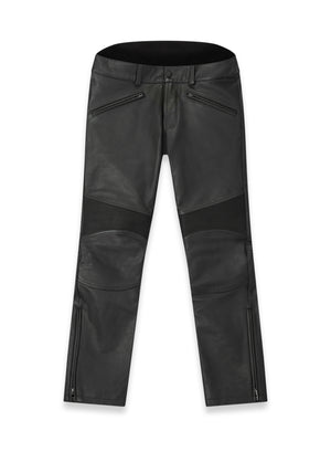 Belstaff McGregor Men's Leather Trouser Black - Salt Flats Clothing