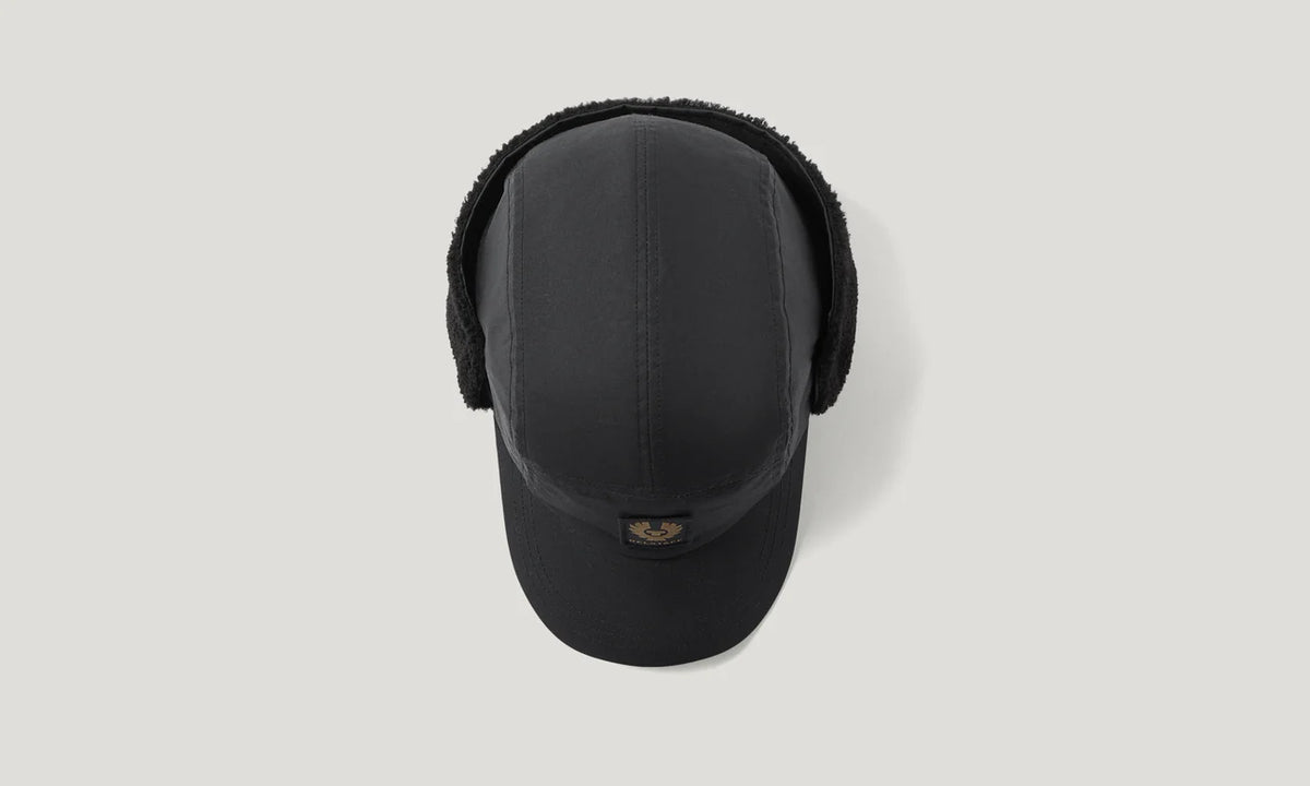 Belstaff Moorby Cap - Black - Salt Flats Clothing
