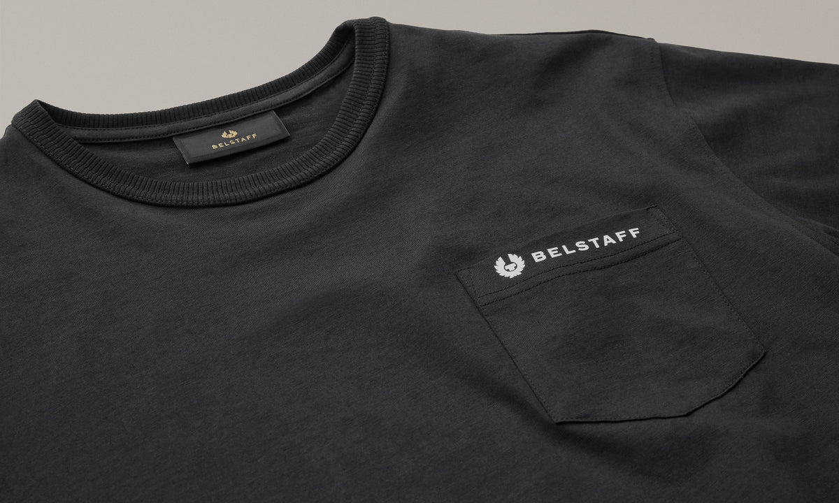 Belstaff Capital T'Shirt - Black - Salt Flats Clothing