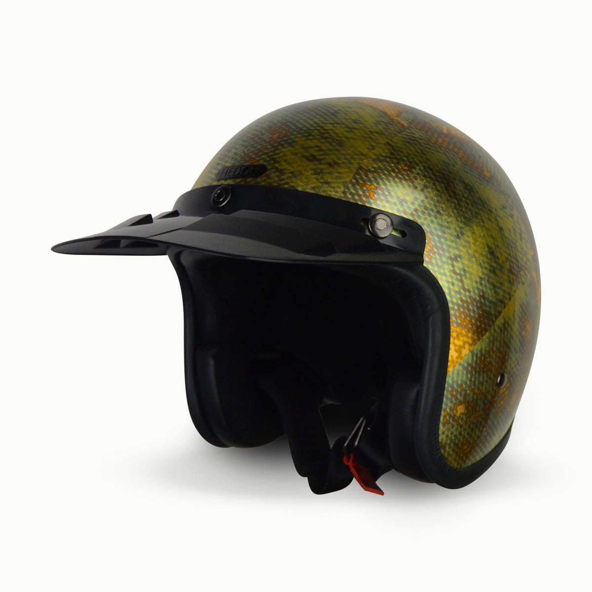 Hedon Motocross Peak - Matte Black - Salt Flats Clothing