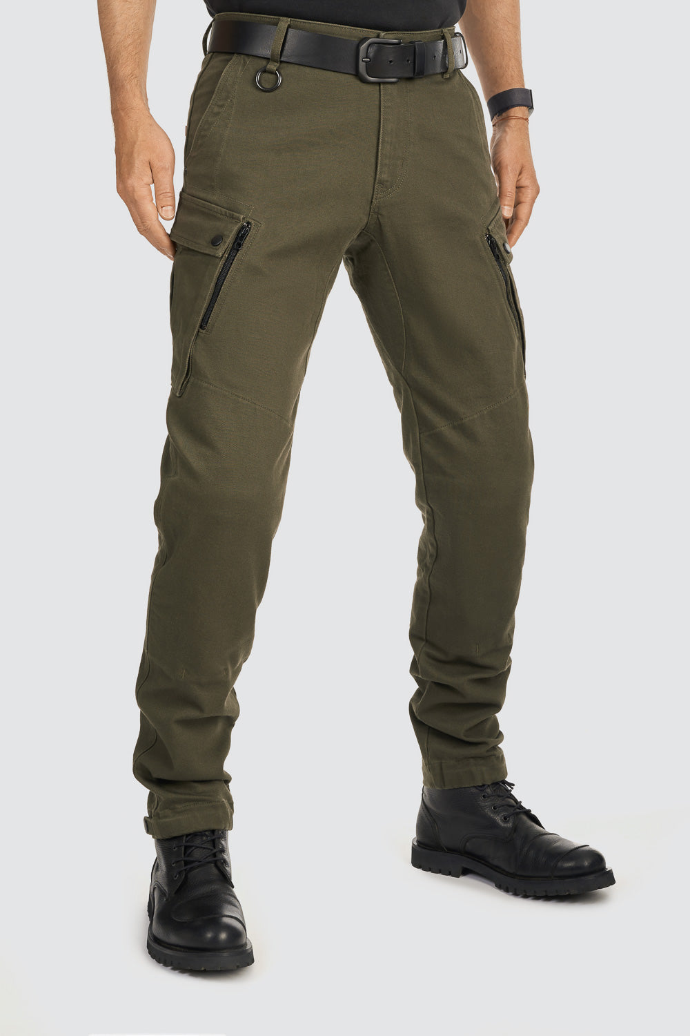 Pando Moto Mark AAA Men's Jean - Olive - Salt Flats Clothing