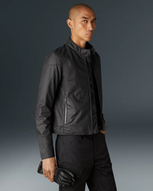 Belstaff Stealth Ariel Men's Waxed Cotton Jacket - Black - Salt Flats Clothing