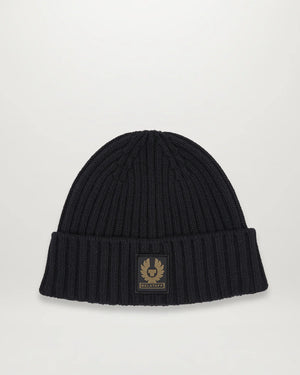 Belstaff Watch Beanie - Black - Salt Flats Clothing