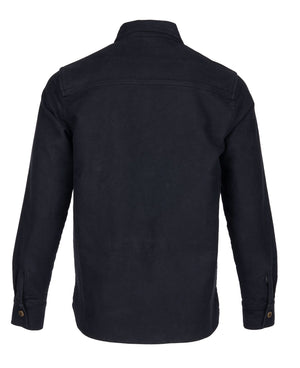 Pike Brothers CPO Moleskin Sulphur Black - Salt Flats Clothing