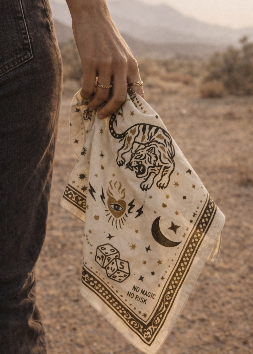 Wildust Sisters Moon Rider Bandana Scarf - Salt Flats Clothing