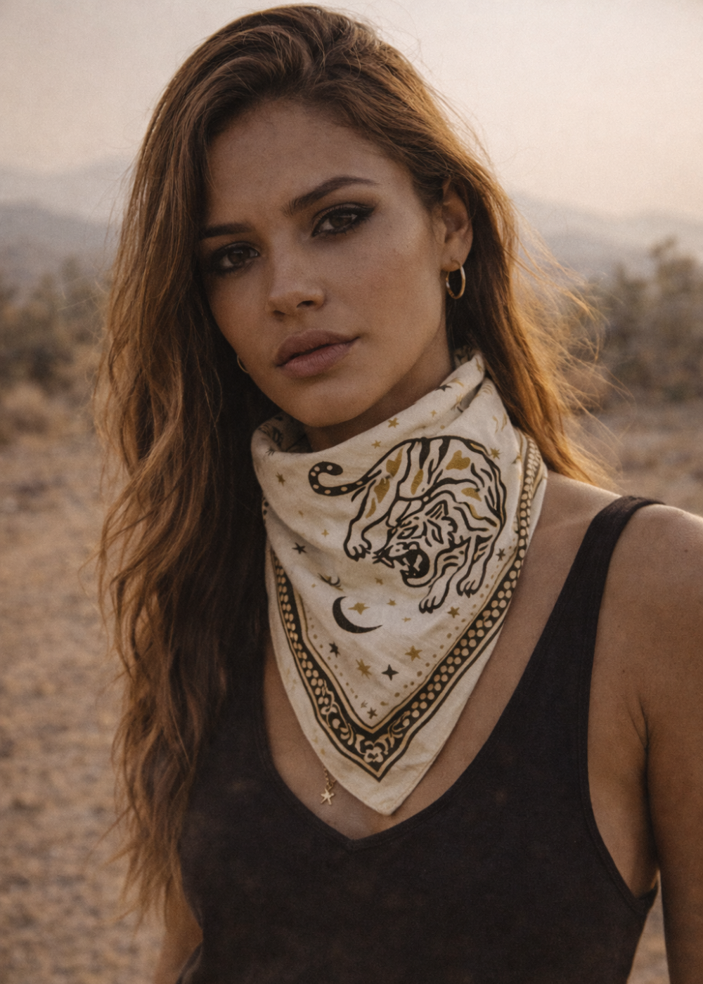 Wildust Sisters Moon Rider Bandana Scarf - Salt Flats Clothing