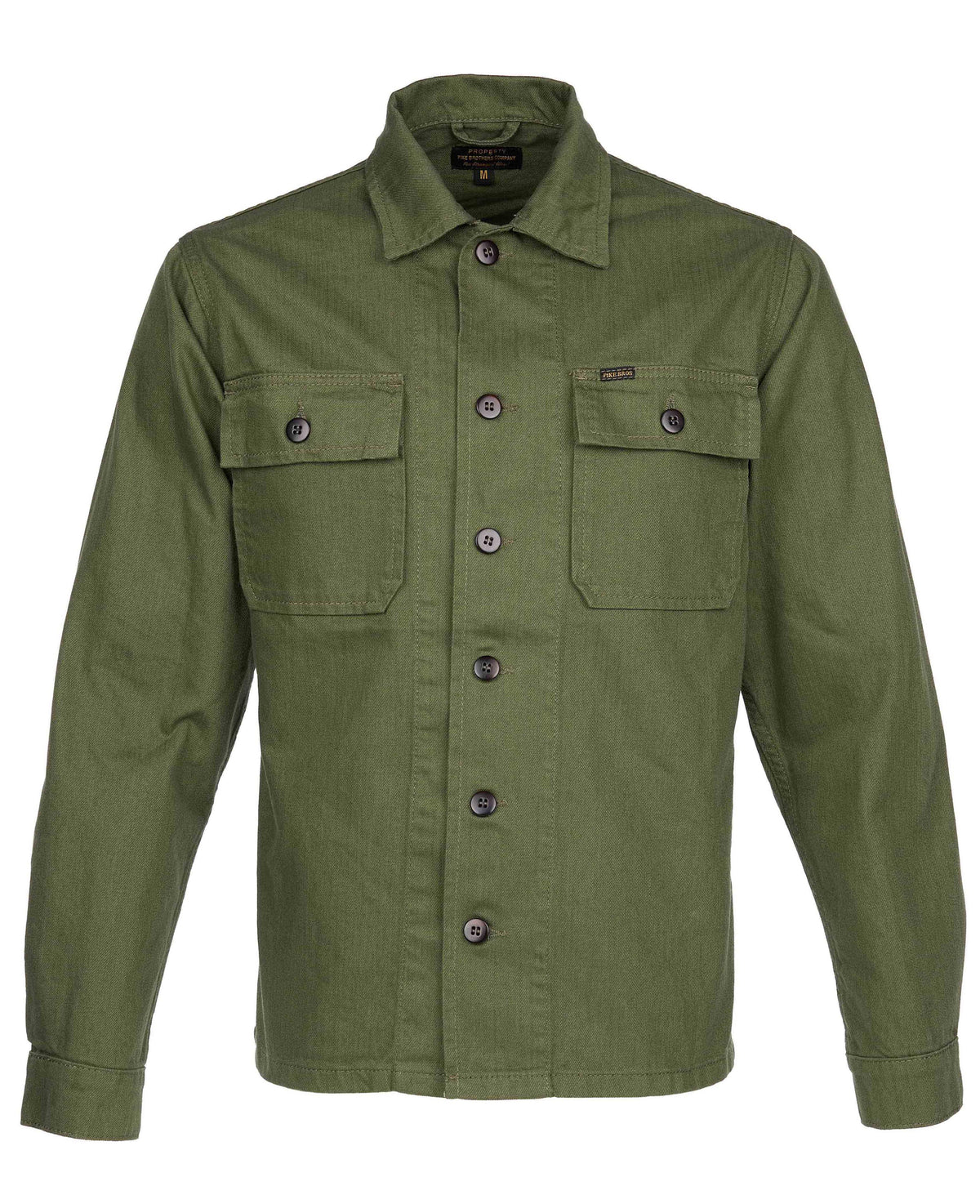 Pike Brothers 1962 OG-107 Shirt - Olive - Salt Flats Clothing