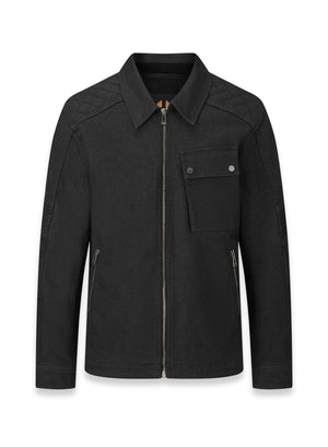 Belstaff Outrider Men's Cordura Jacket Black - Salt Flats Clothing 