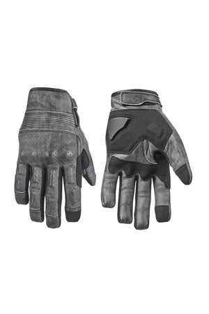 Pando Moto Onyx Men's  Gloves  - Grey - Salt Flats Clothing