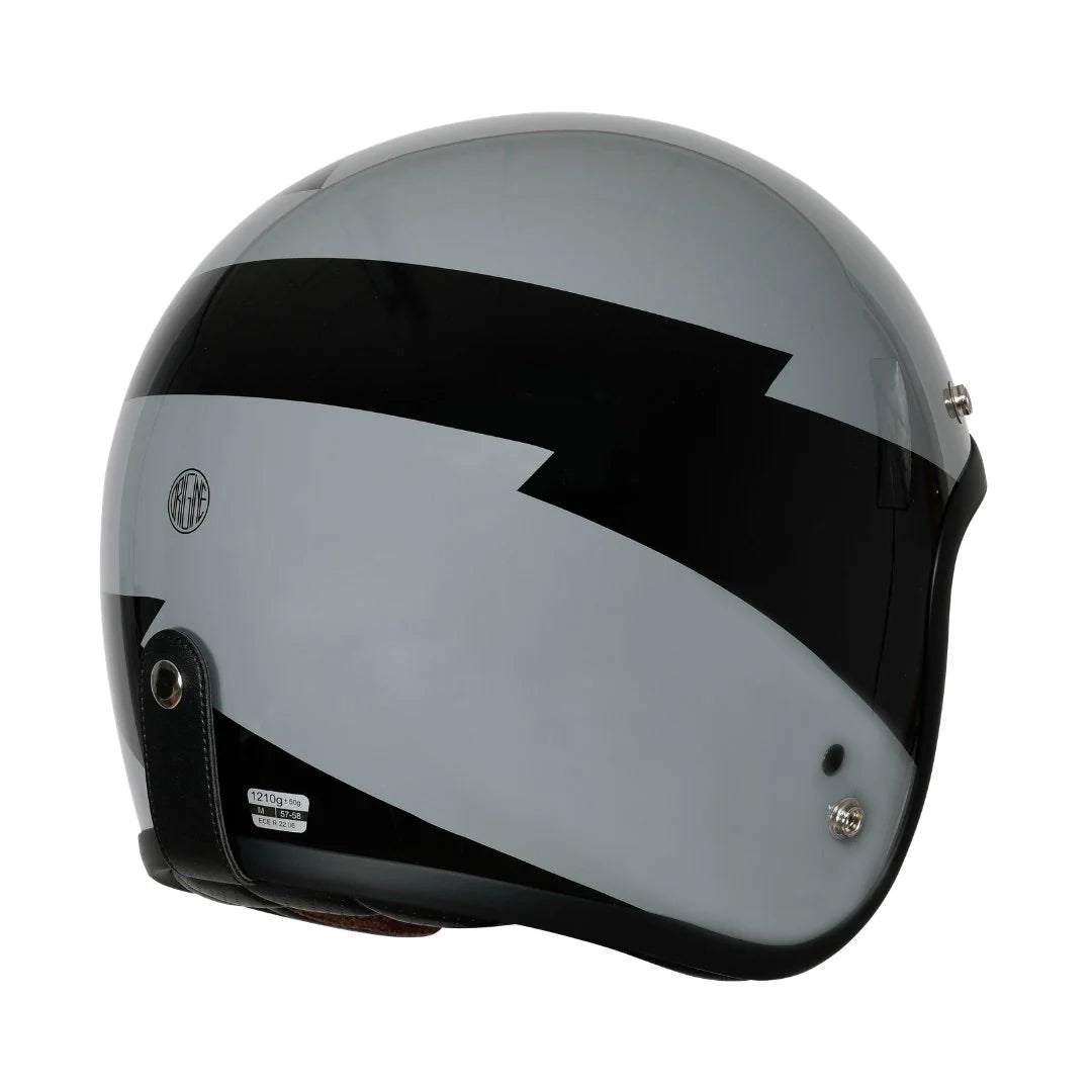 Origine Primo 22.06 Open Face Helmet - Flash Gloss Salt Flats Clothing