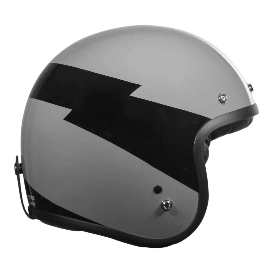 Origine Primo 22.06 Open Face Helmet - Flash Gloss Salt Flats Clothing