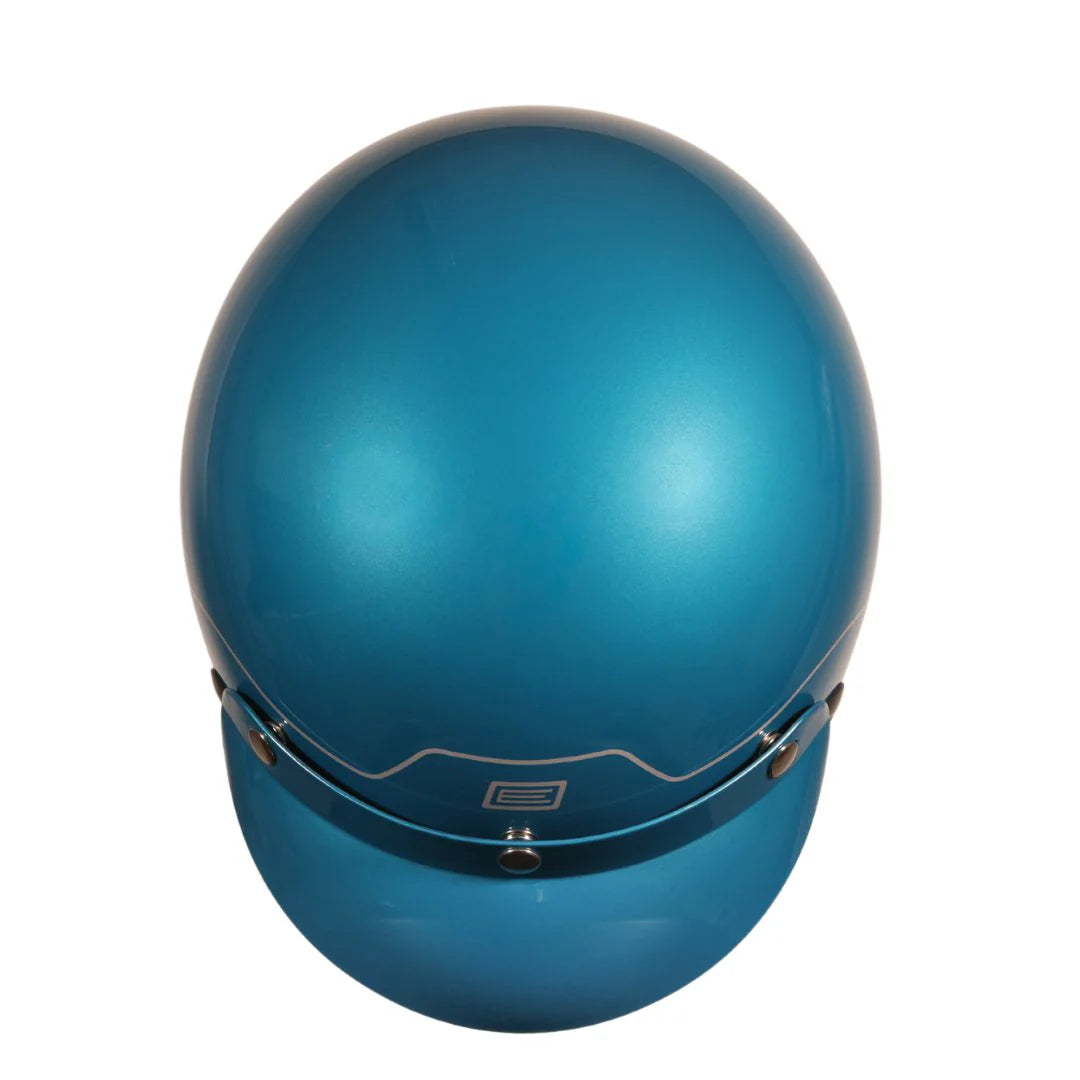 Origine Primo 22.06 Open Face Helmet - Gloss Teal - Salt Flats Clothing