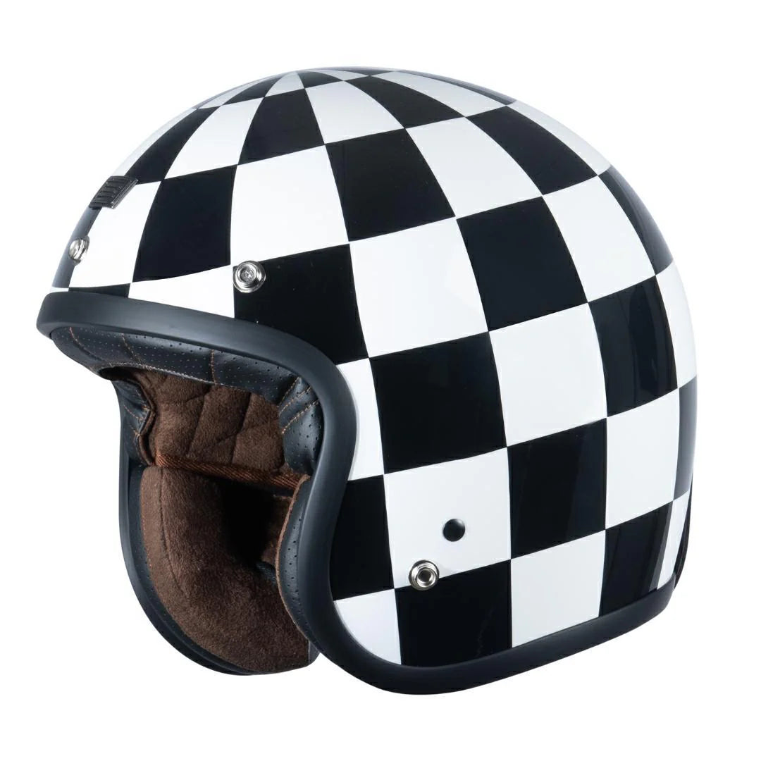 Origine Primo 22.06 Open Face Helmet - Speed White Gloss - Salt Flats Clothing