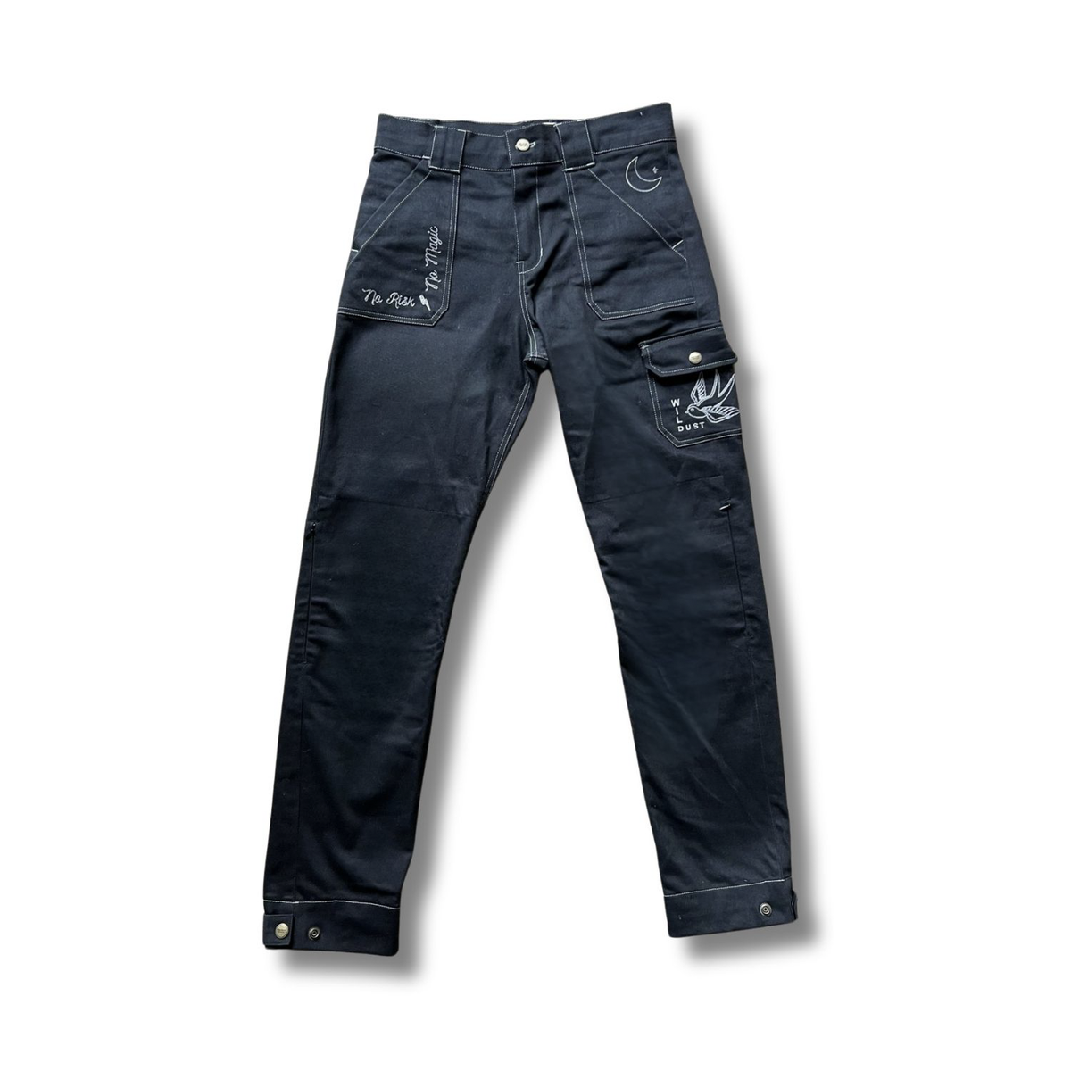 Wildust Sisters  Overland Ladies Cargo Trousers - Black - Salt Flats Clothing