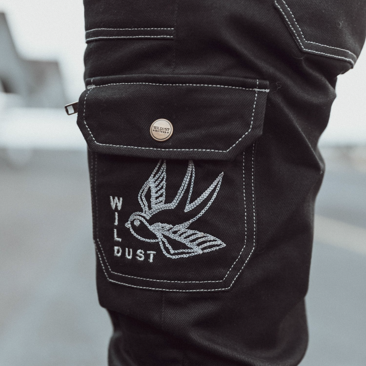 Wildust Sisters  Overland Ladies Cargo Trousers - Black - Salt Flats Clothing