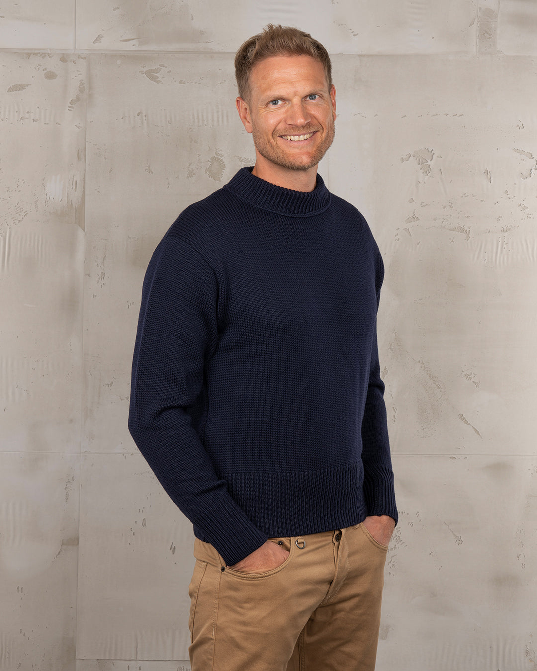 Pike Brothers 1941 USN Seaman Sweater Navy - Salt Flats Clothing