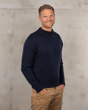 Pike Brothers 1941 USN Seaman Sweater Navy - Salt Flats Clothing