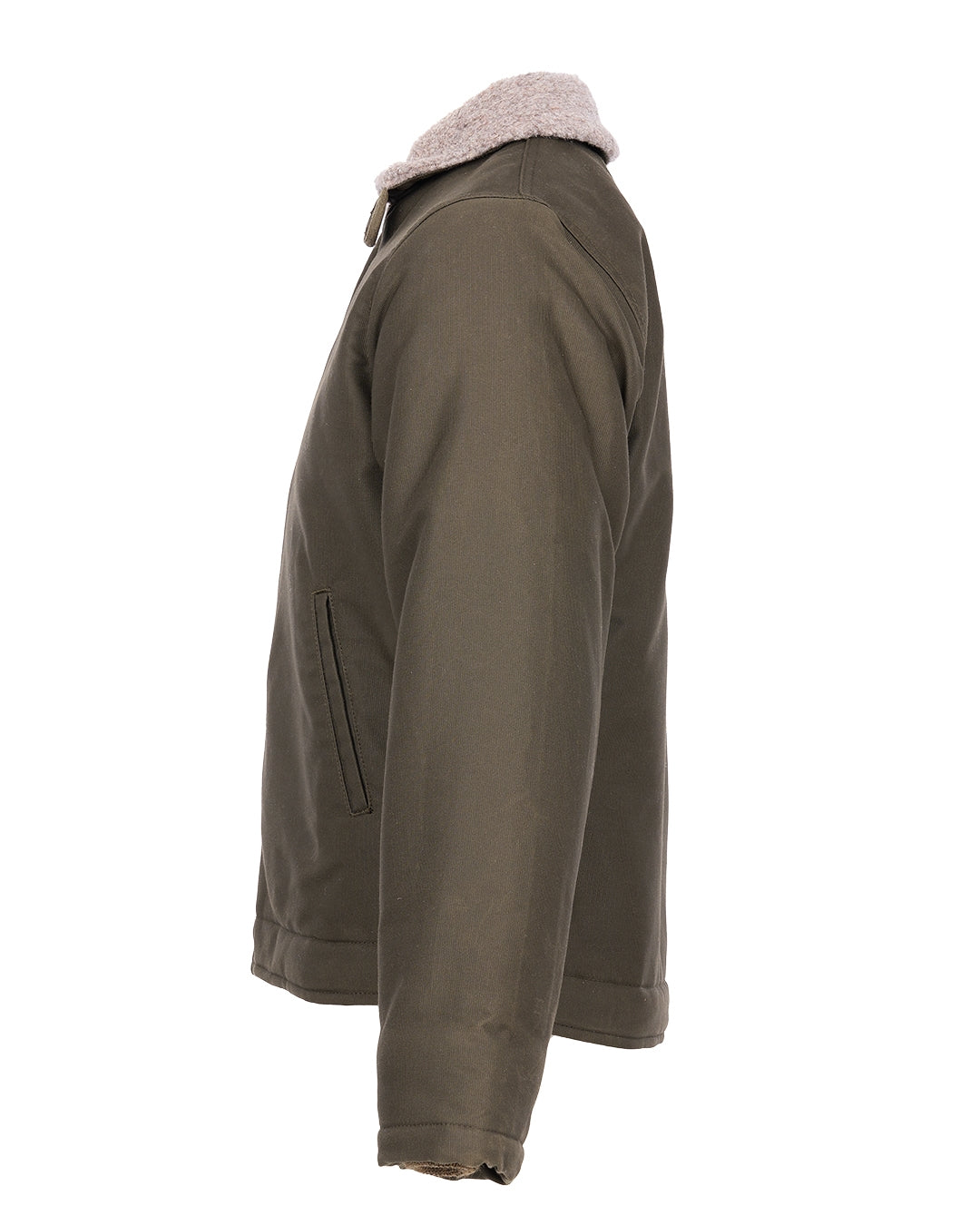 Pike Brothers 1944 N1 Deck Jacket - Waxed Olive - Salt Flats Clothing