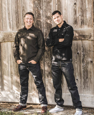 Pike Brothers 1943 CPO Shirt - Black Wool - Salt Flats Clothing