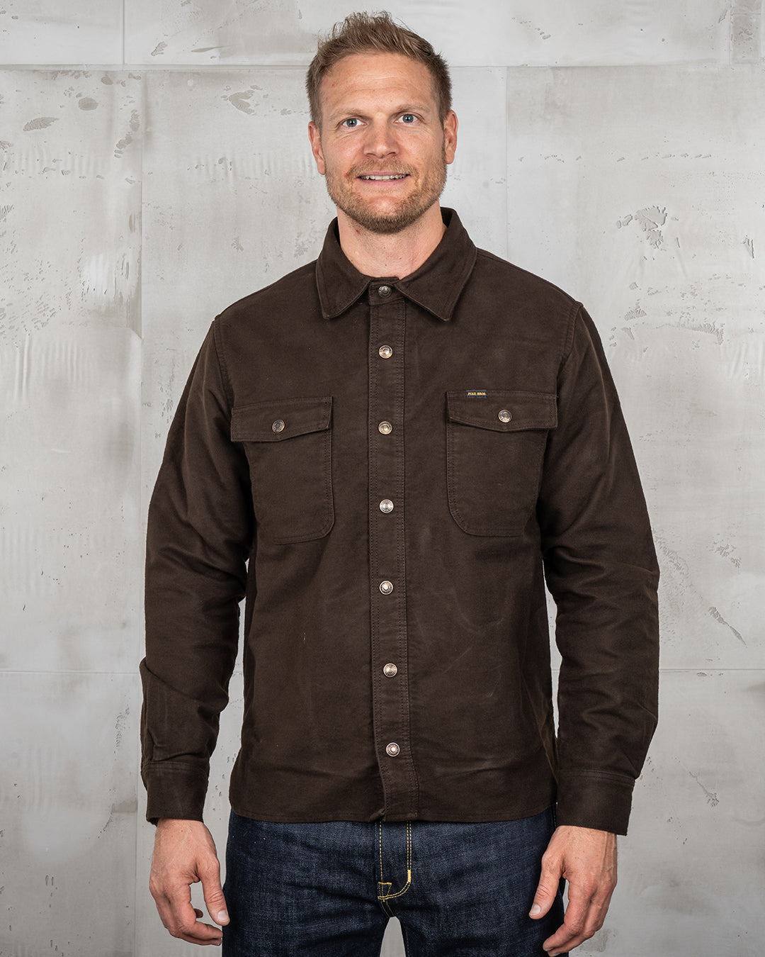 Pike Brothers CPO Moleskin Shirt - Soil Brown - Salt Flats Clothing